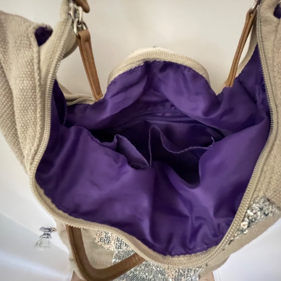 SPARKLER! Sequin handbag panel. - Picture 2 of 7